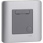 Schneider Electric 施耐德電氣 E8430FSG SA Zencelo 13A 單位保險菲士蘇 (銀灰)